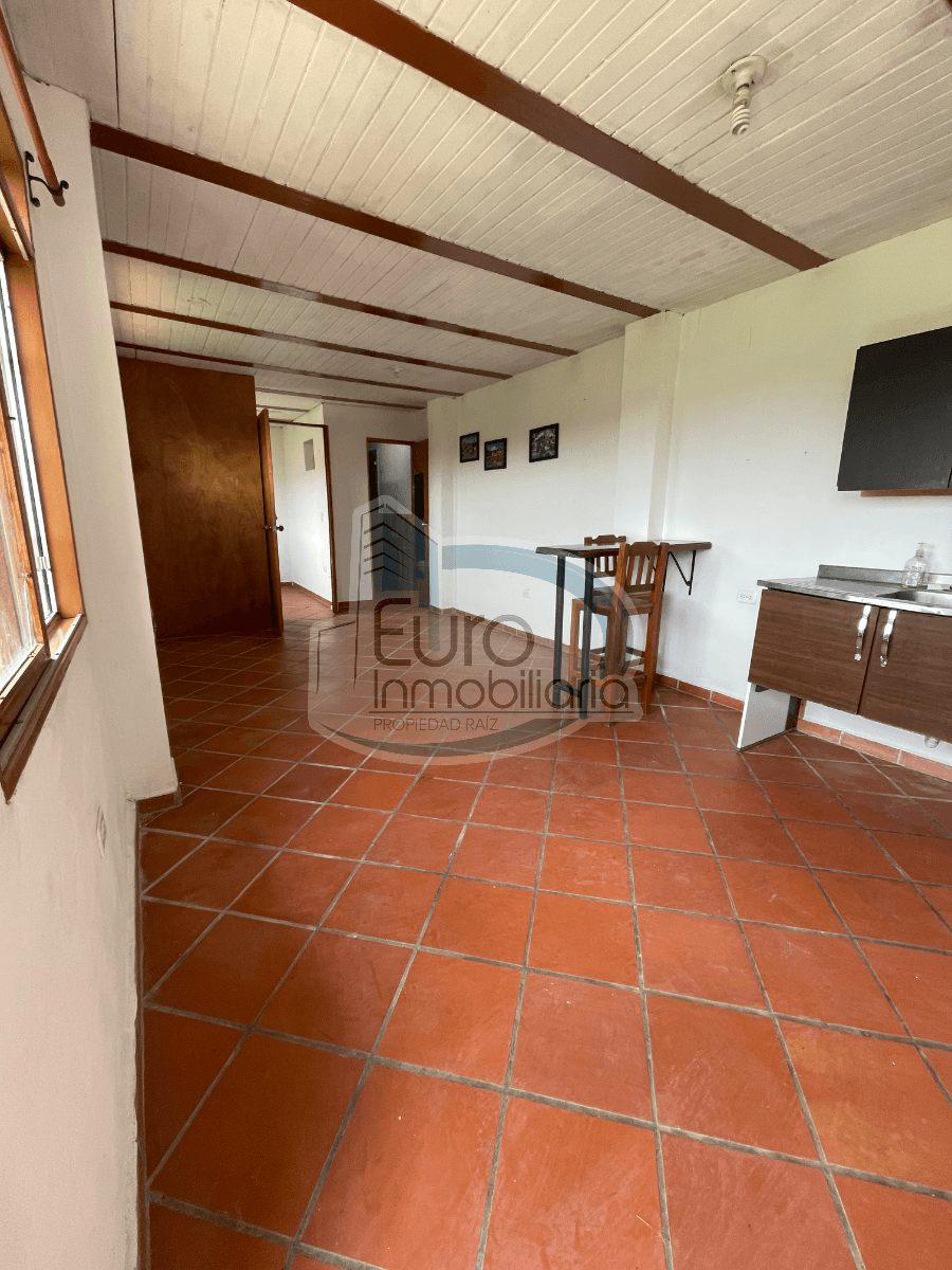 APARTAESTUDIO EN ARRIENDO VEREDA EL CHAGUALO
